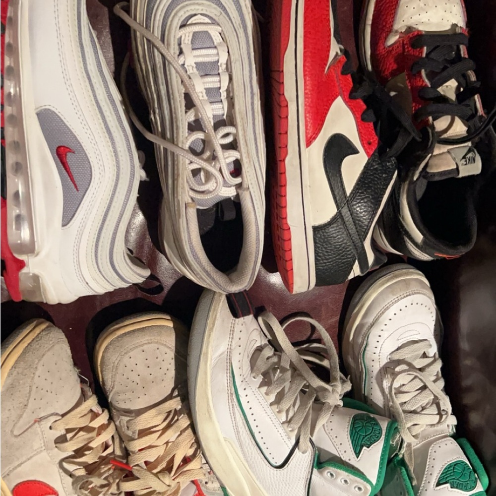 Air Jordans Nike Puma Ralph Lauren air force 1 size 4